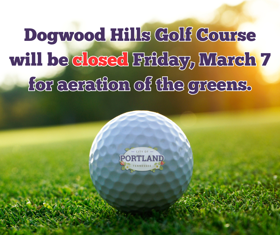 golf course closed